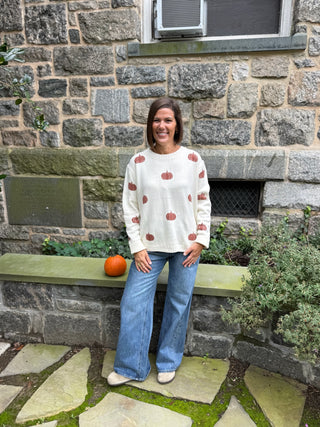 Pamela Pumpkin Sweater