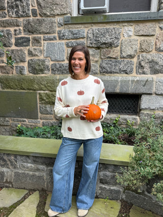 Pamela Pumpkin Sweater