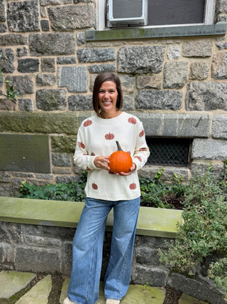 Pamela Pumpkin Sweater