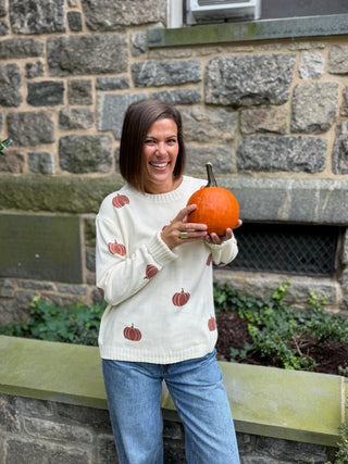 Pamela Pumpkin Sweater