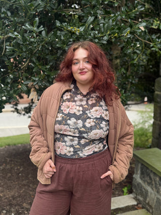 Phoebe Floral Mesh Top