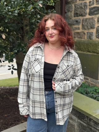 Tia Plaid Button Up