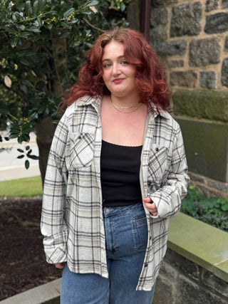 Tia Plaid Button Up