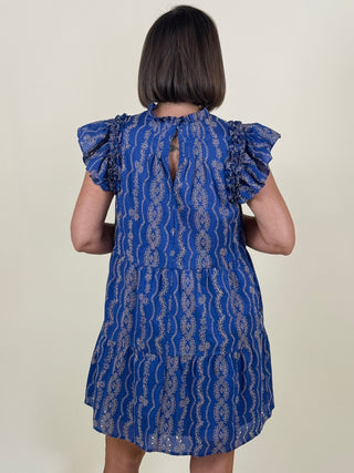 Lauren Shift Eyelet Mini Dress