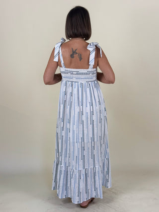 Stacey Tie Strap Maxi Dress