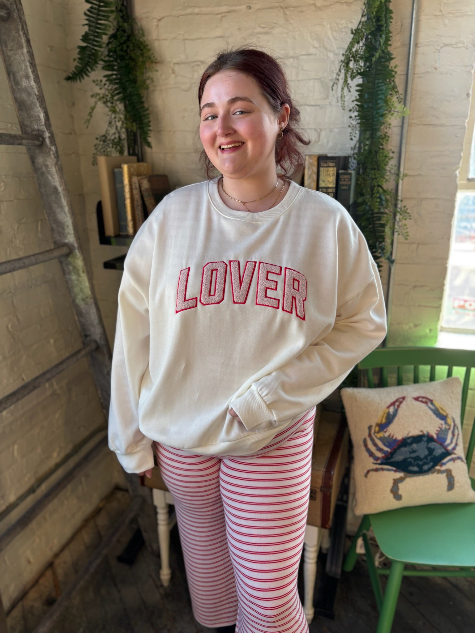 [Z Supply] Oversized Lover Sweatshirt