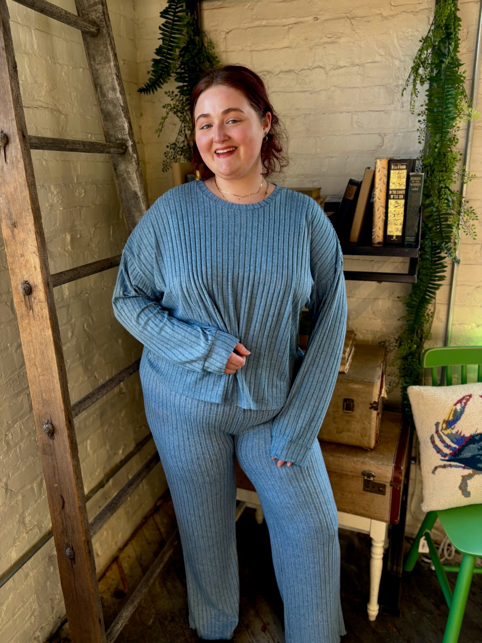 [Z Supply] Dawn Smocked Rib Pants