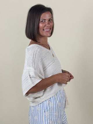 Mel Melange Relaxed Sweater