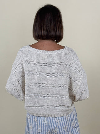 Mel Melange Relaxed Sweater