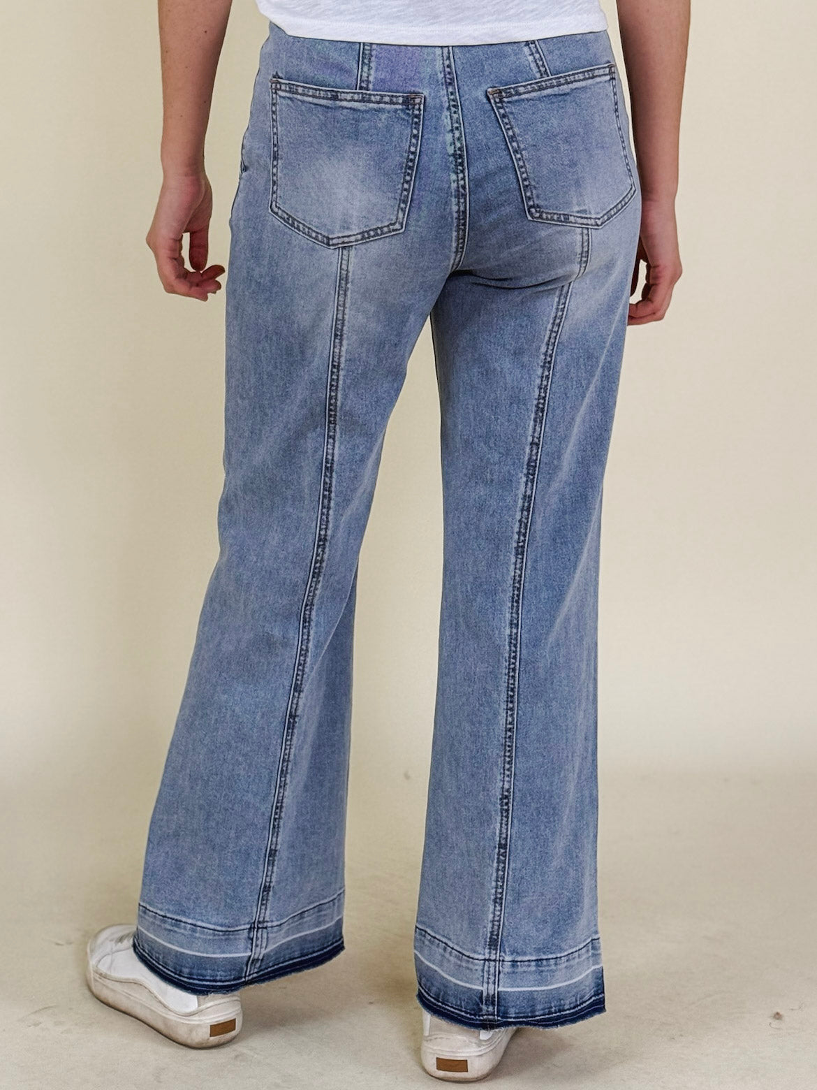 Suzanne Wide Bootleg Jeans