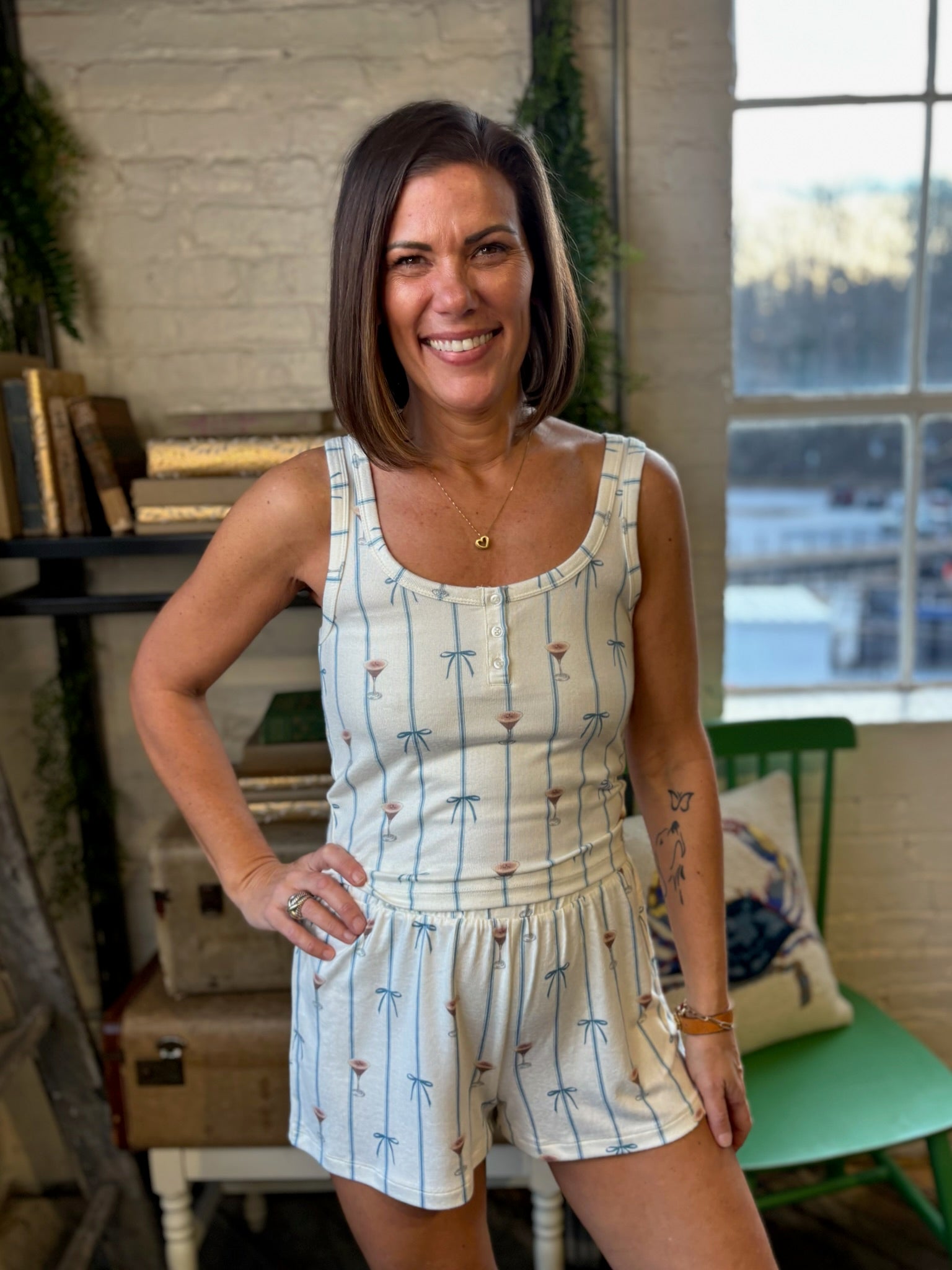 [Z Supply] Cozy Espresso Martini Shorts