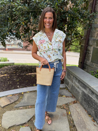 Bonnie Button Down Camp Shirt
