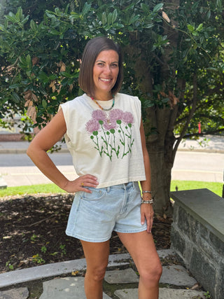 Thistles Maisie Heavyweight Muscle Tee