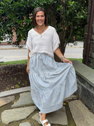 Mel Melange Relaxed Sweater