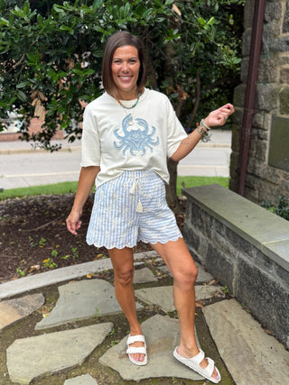 Lexi Crab Patch Boxy Tee