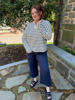 Sally Striped Hoodie