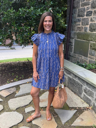 Lauren Shift Eyelet Mini Dress