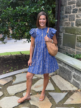 Lauren Shift Eyelet Mini Dress