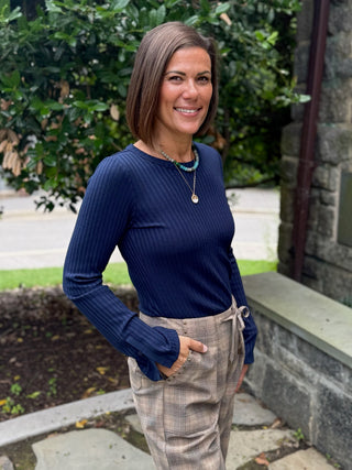 [Liverpool] Kitt Scoop Neck Knit Top