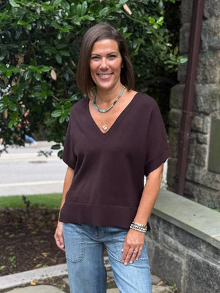 [Liverpool] Dolly Dolman Sleeve Step Hem Sweater