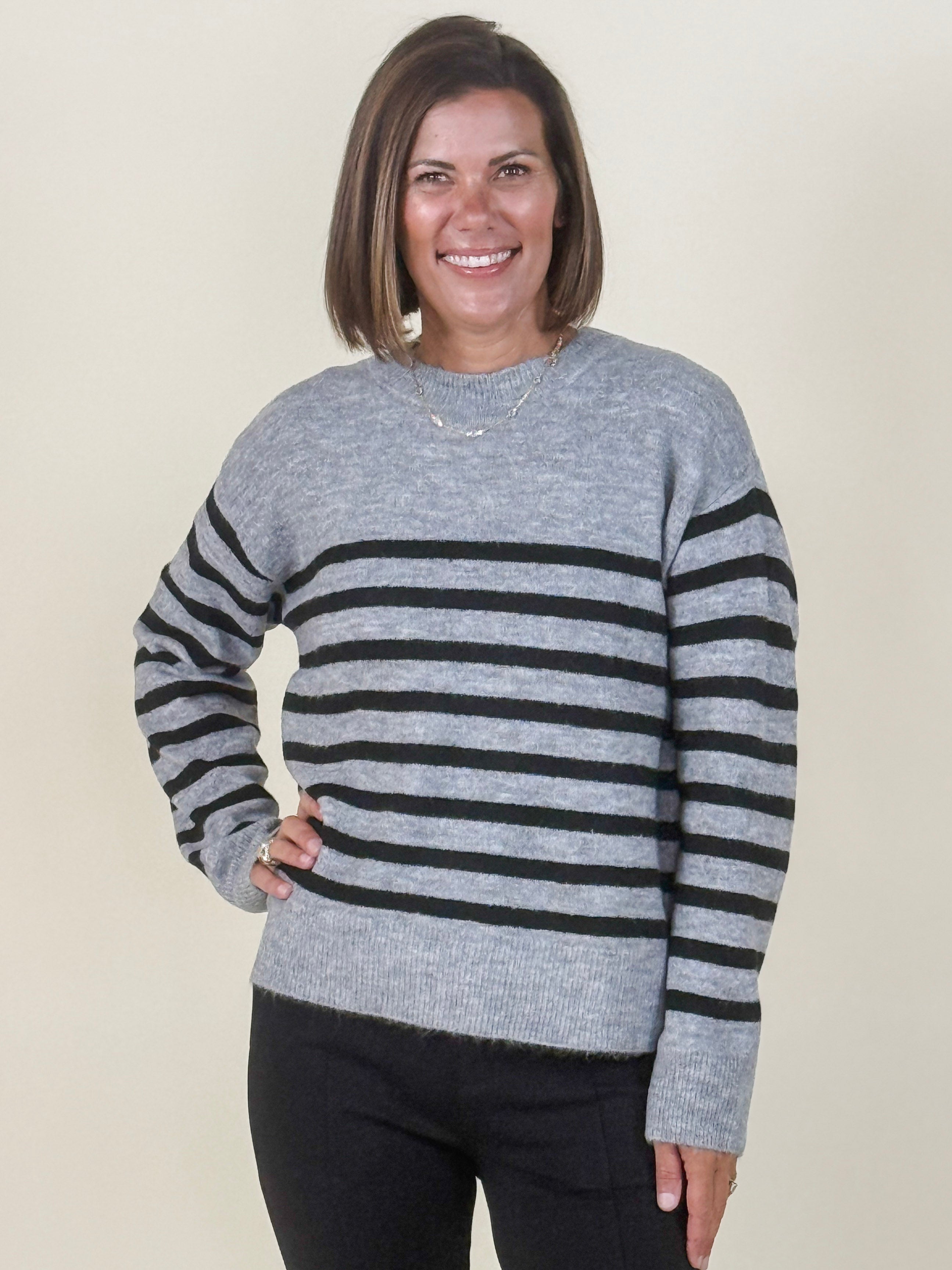 [Liverpool] Mckensey Dropped Shoulder Sweater