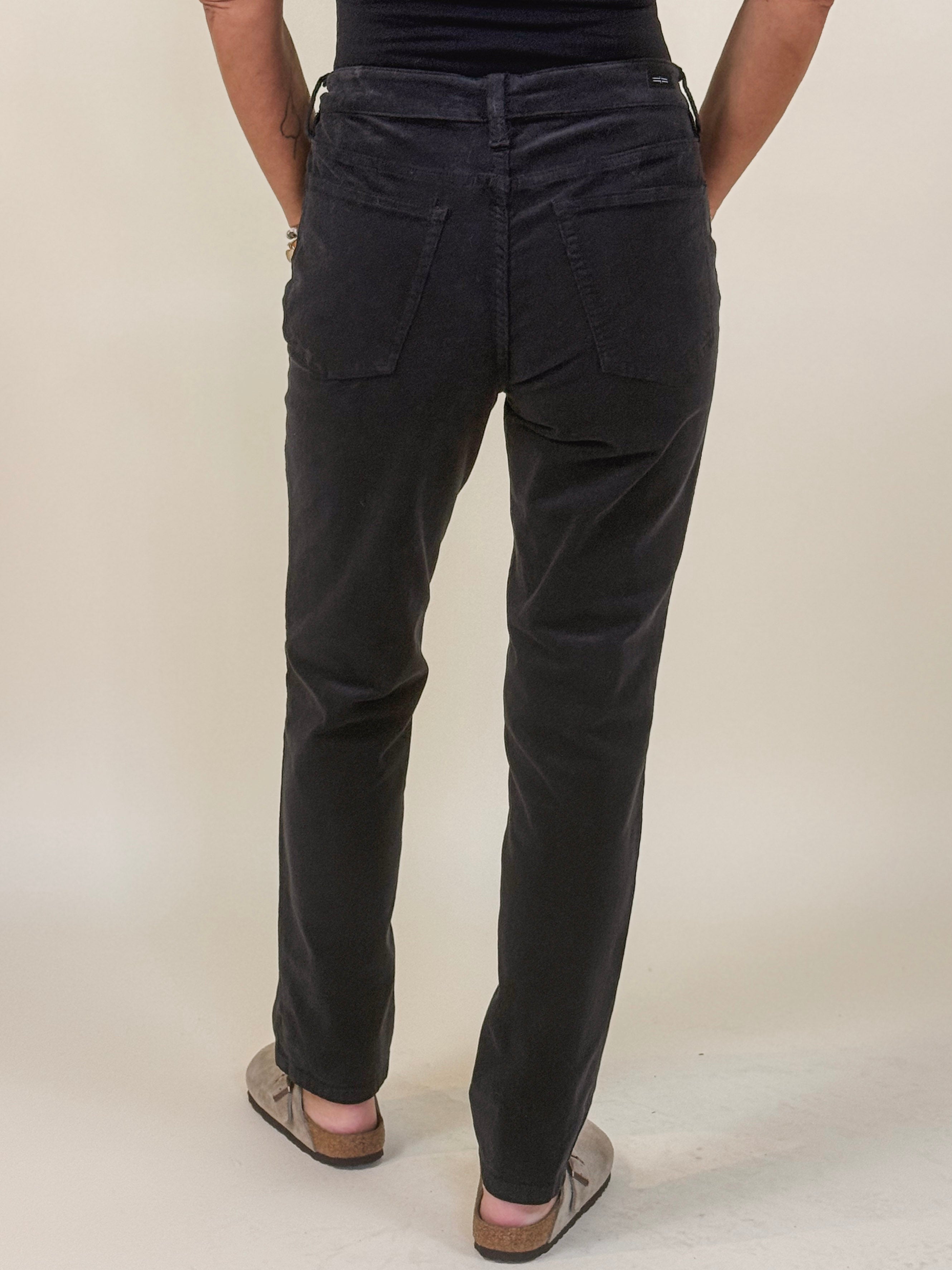 [Liverpool] Corduroy Marley Girlfriend Cuffed Pant, 27"/30” Inseam
