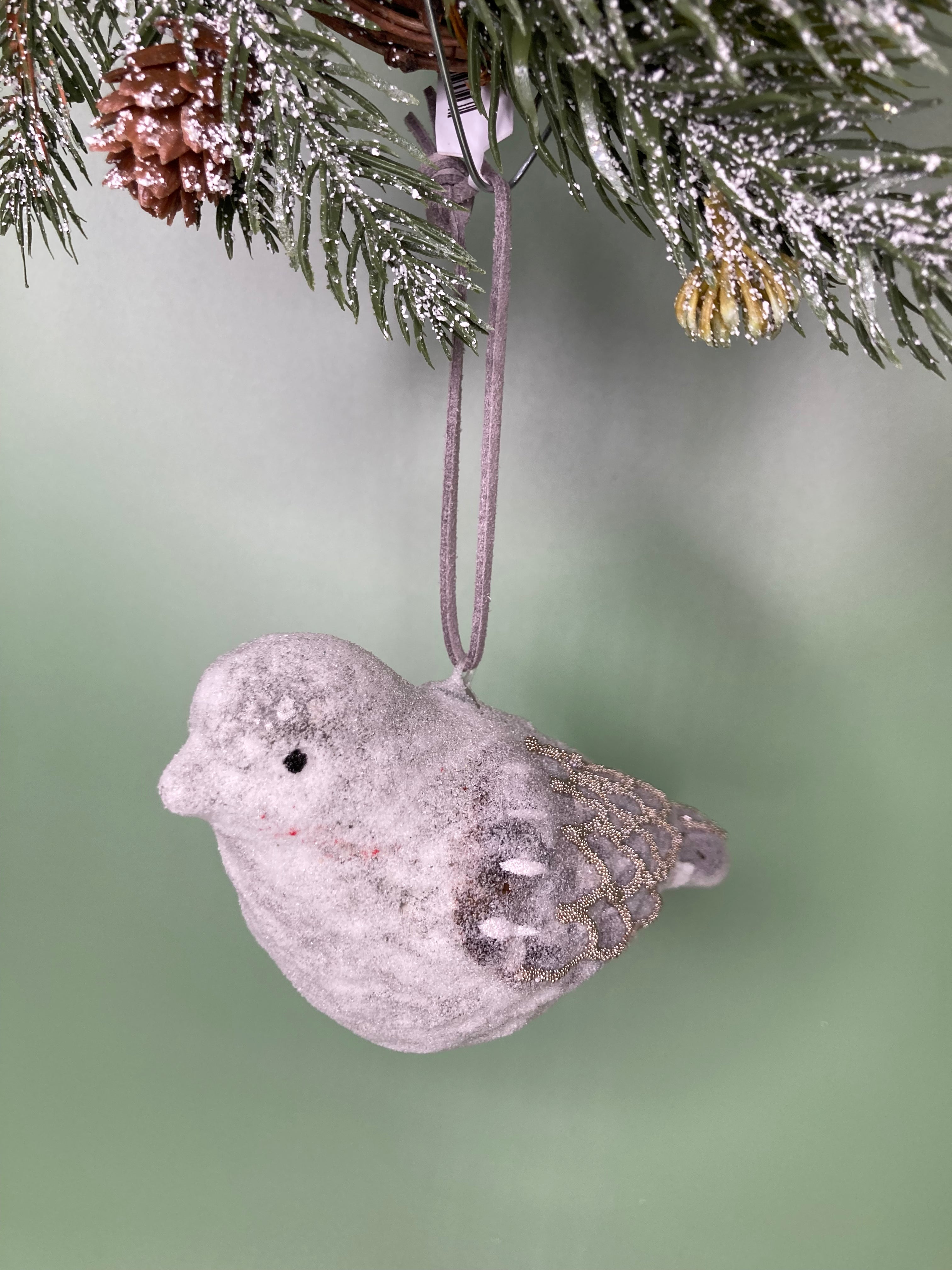 Glass Bird Ornament