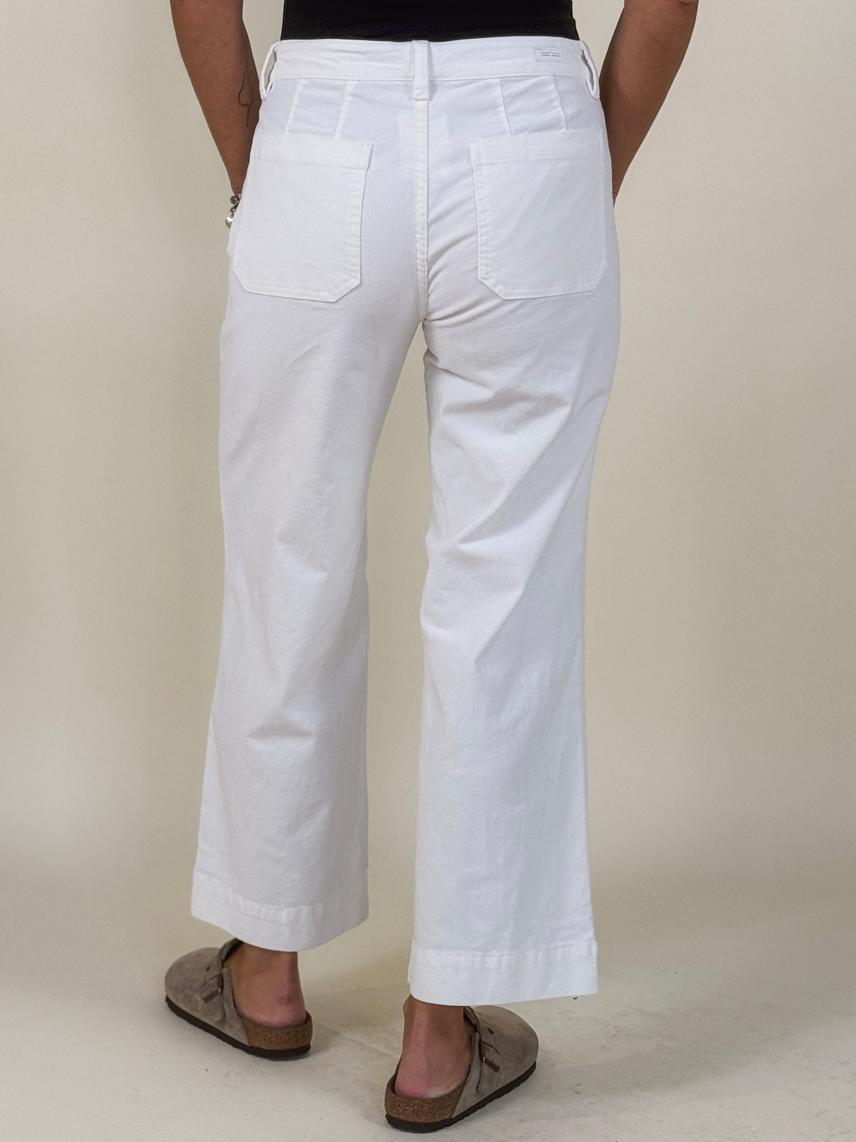 [Liverpool] Corduroy Crop Wide Leg Pant