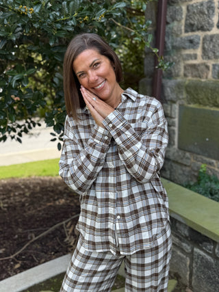 [Z Supply] River Plaid Button Up