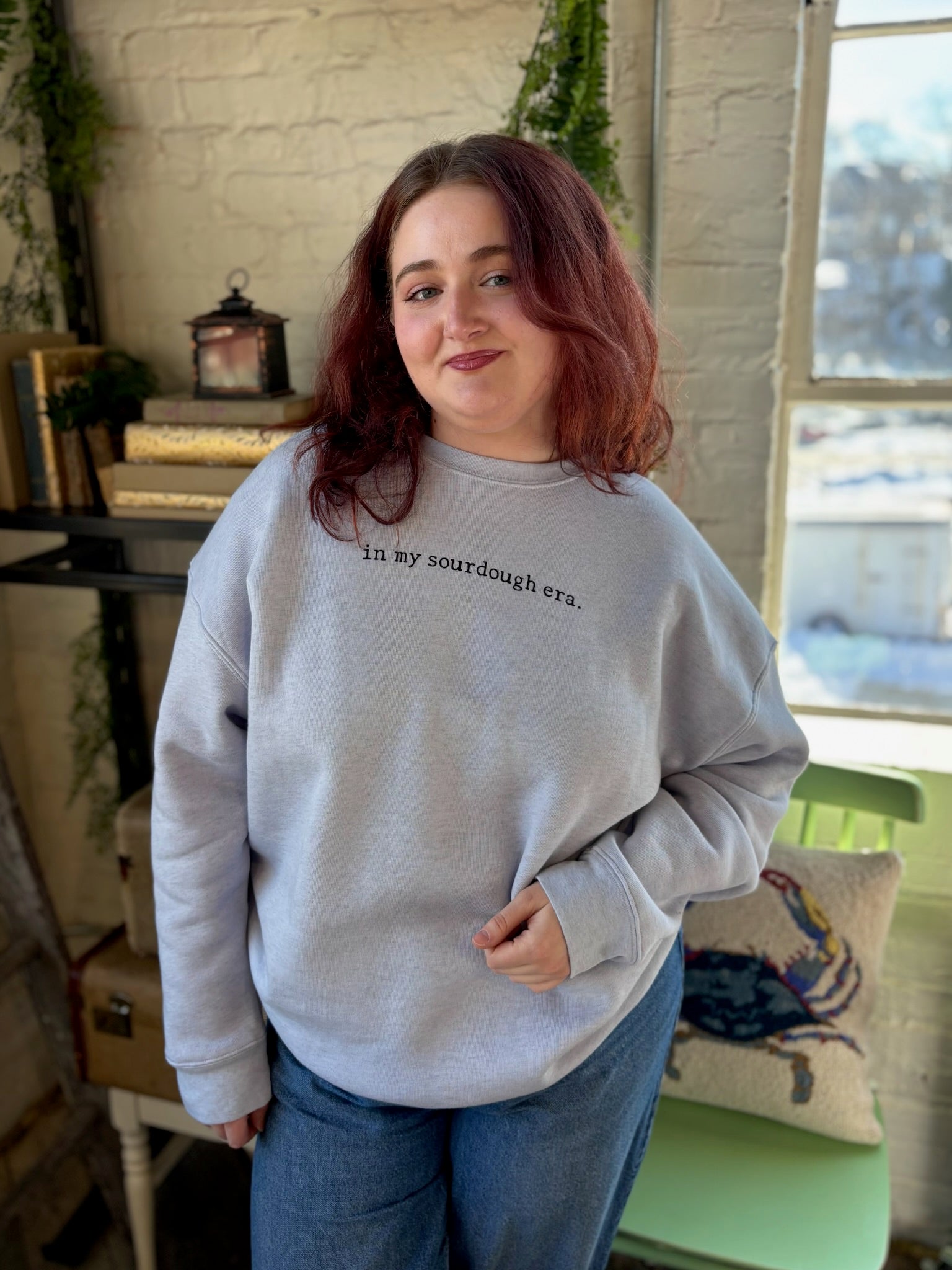 In My Sourdough Era. Graphic Sweatshirt