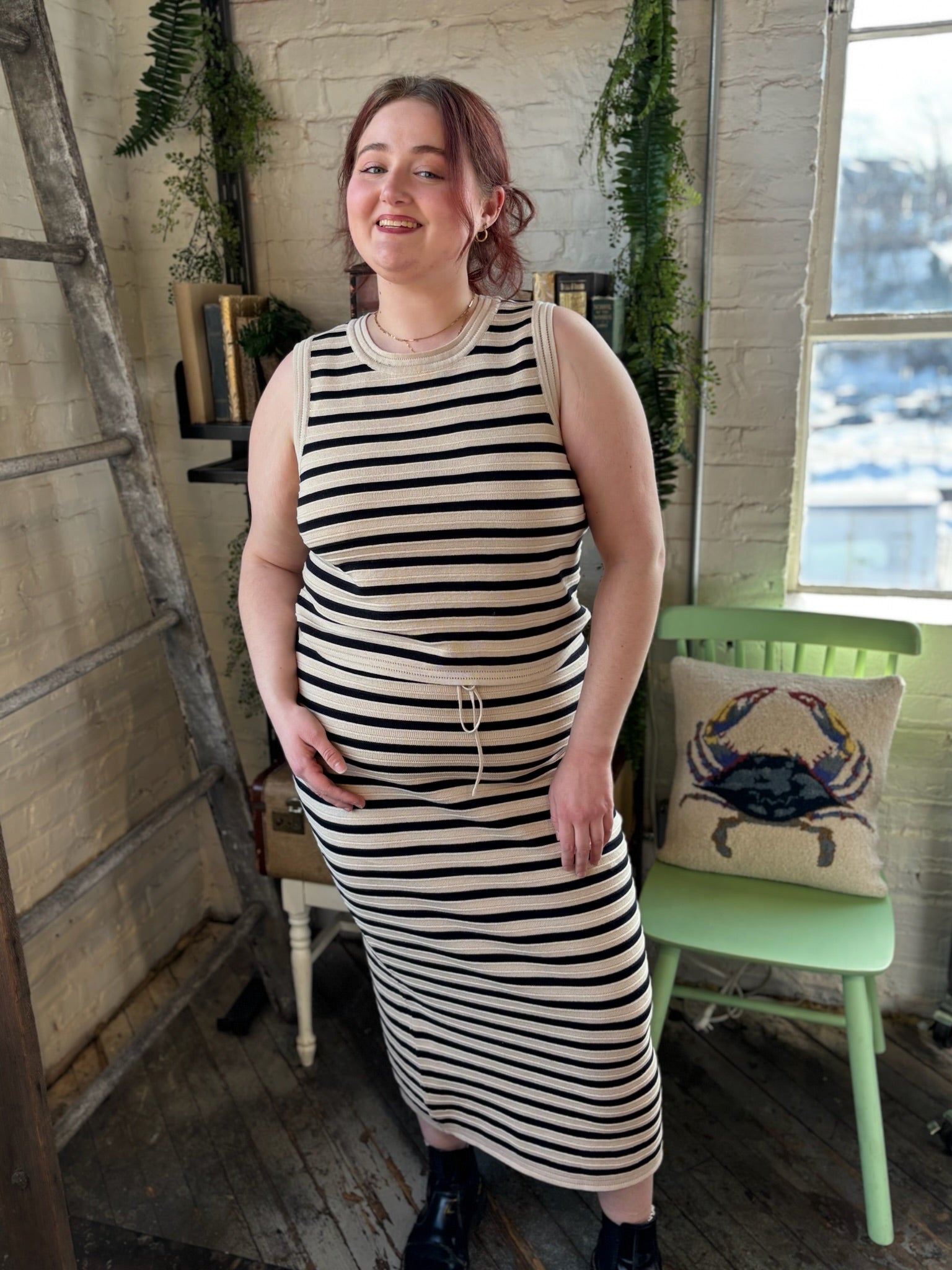 [Z Supply] Emori Striped Muscle Tank