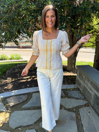[Liverpool] Catherine High Rise Crop Wide Leg, 26" Inseam