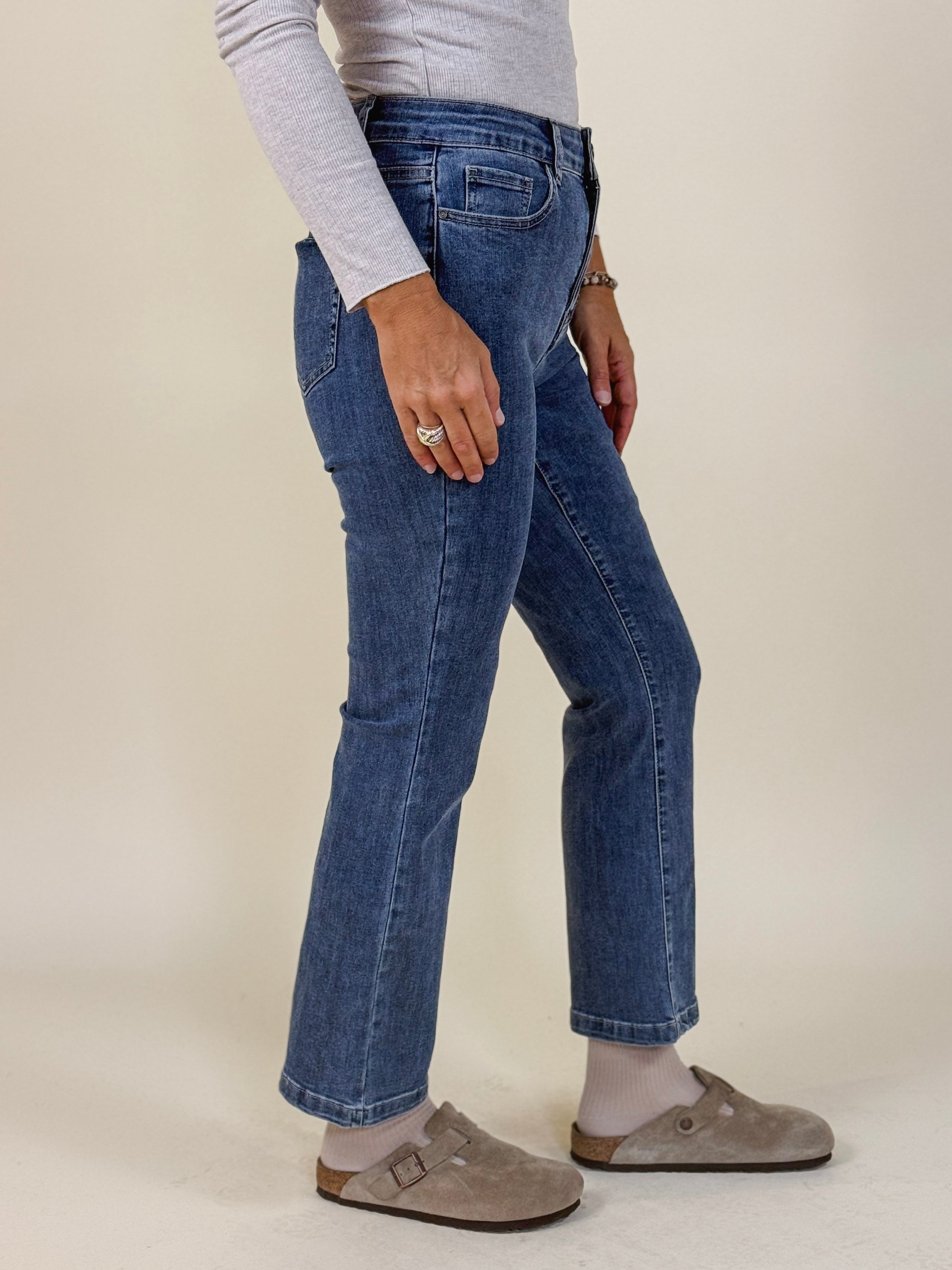 Bailey Bootcut Leg Stretch Jeans, 28" Inseam