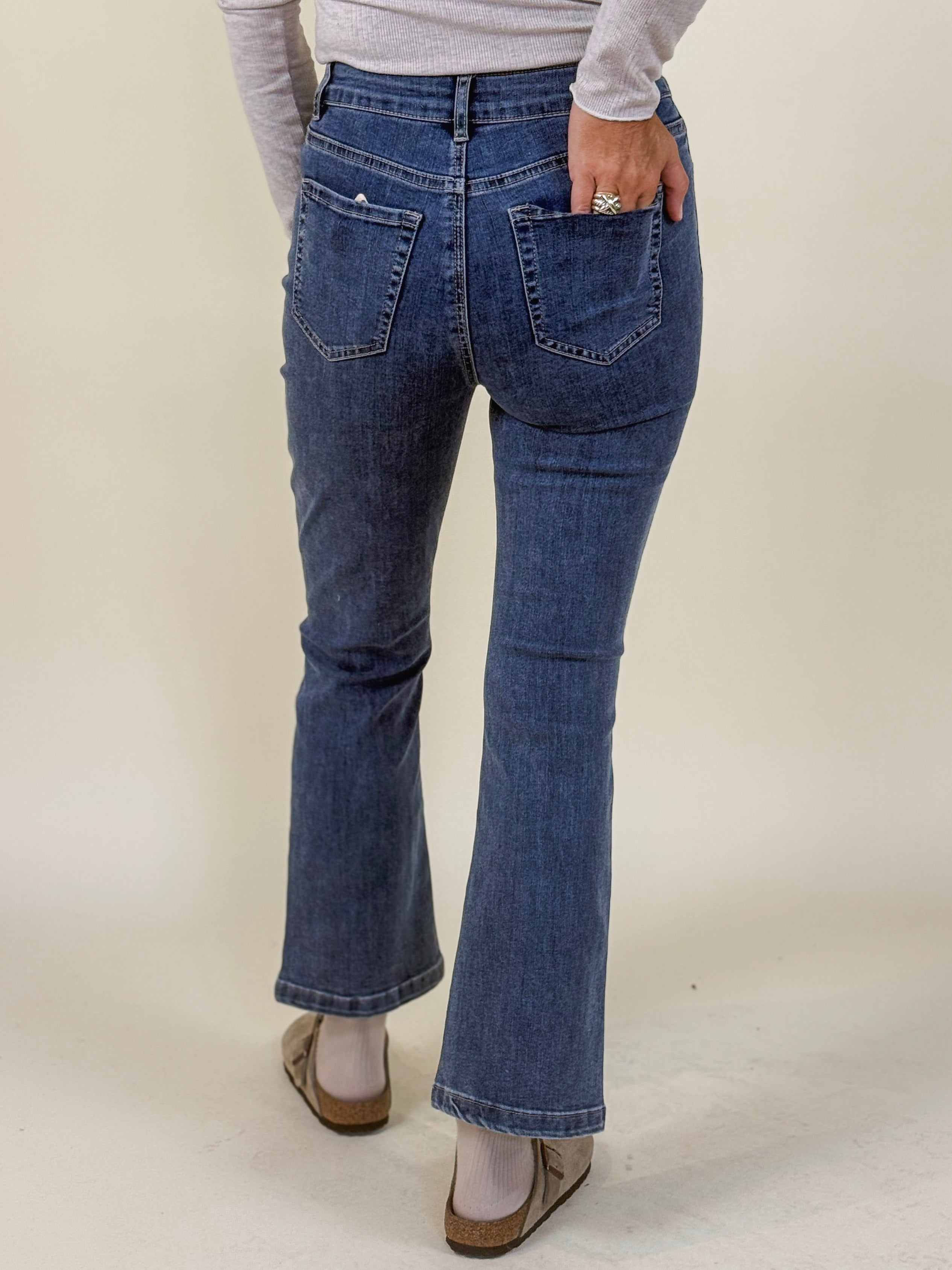 Bailey Bootcut Leg Stretch Jeans, 28" Inseam