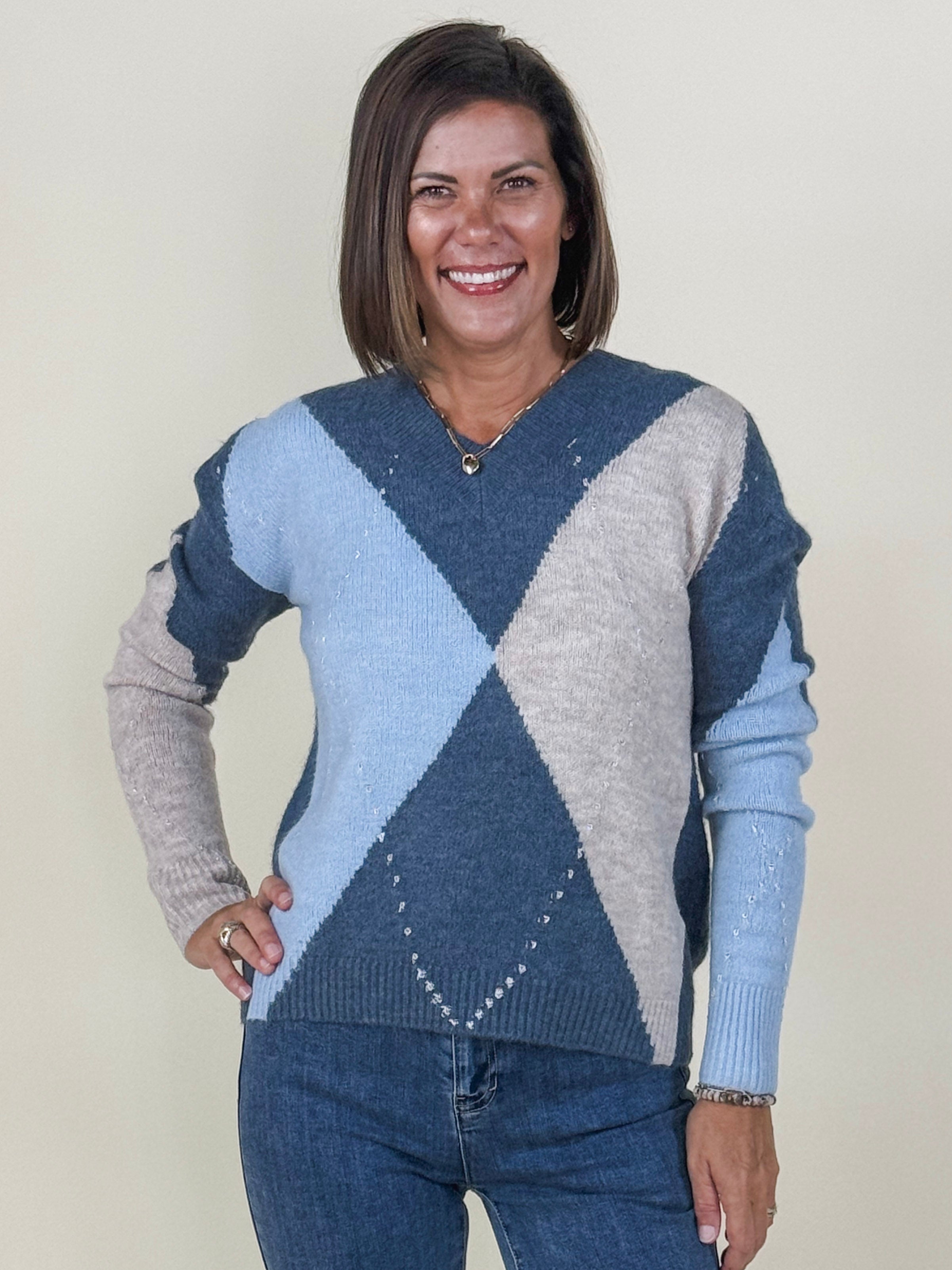 Annie Argyle Jacquard Sweater