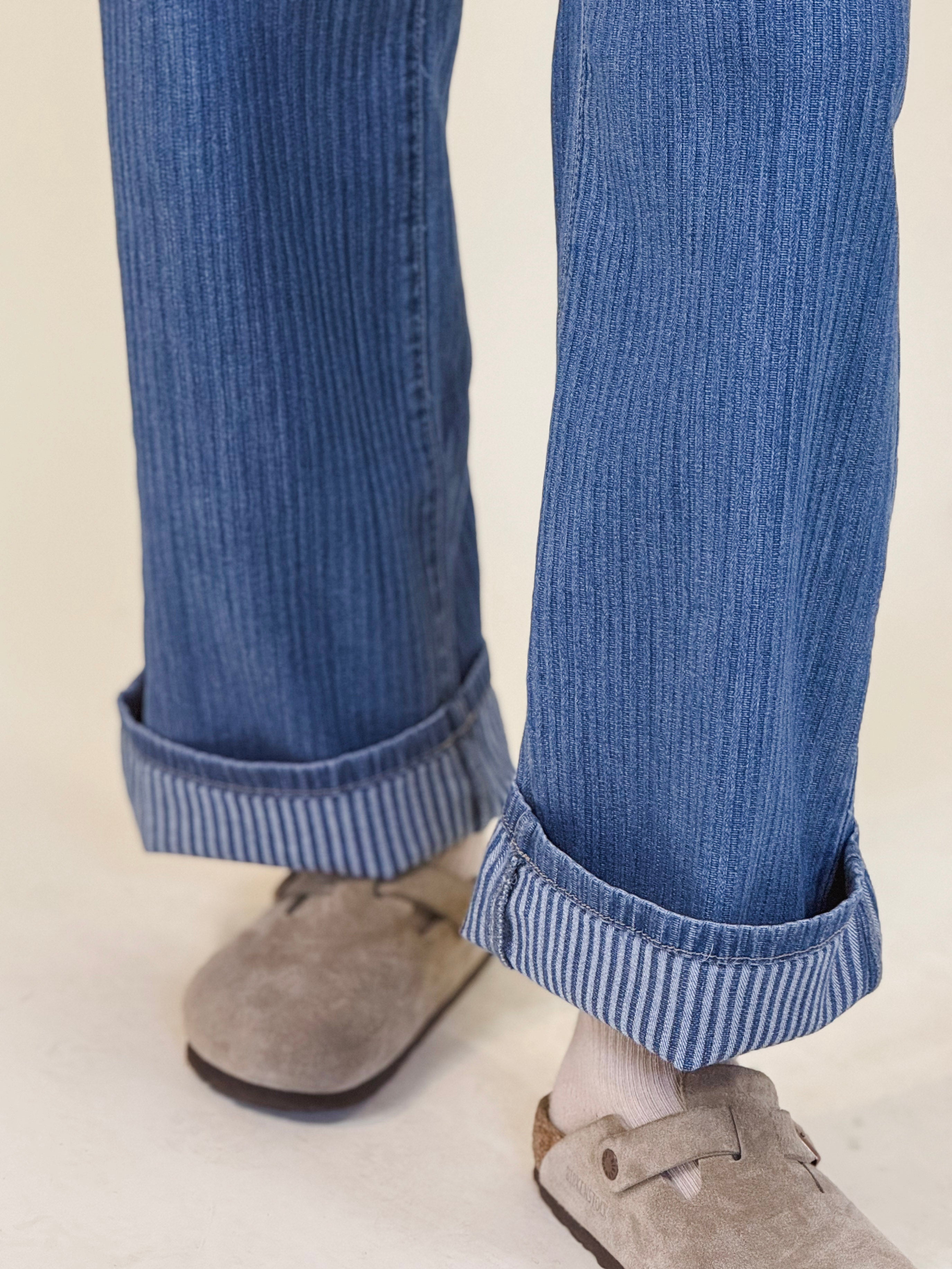 Sarah Wide Leg Corduroy Jeans