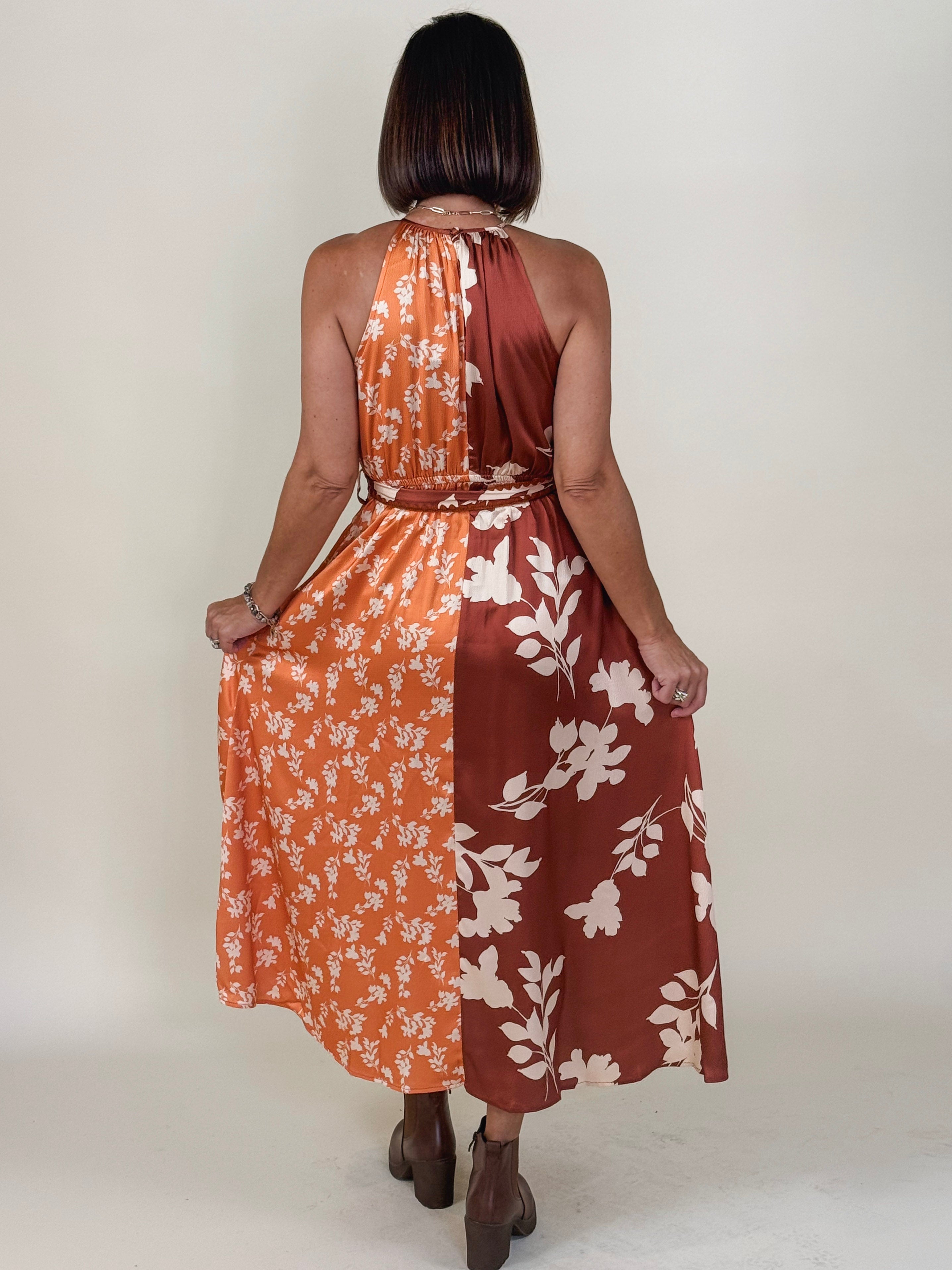 Sandi Two Toned Dress