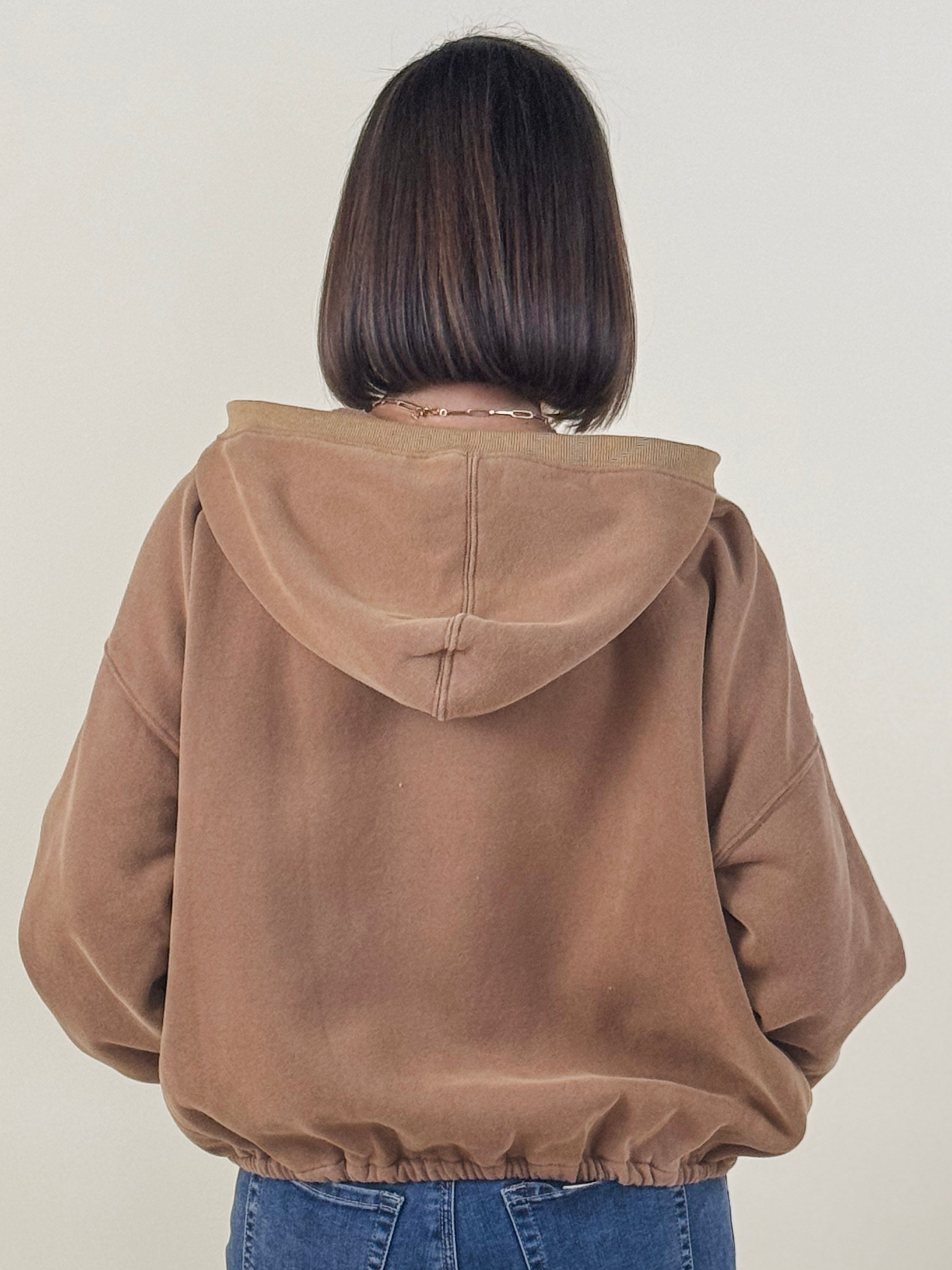 Felicity Half Zip Fleece Hoodie