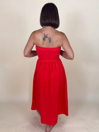 [Z Supply] Sunsought Strapless Midi Dress