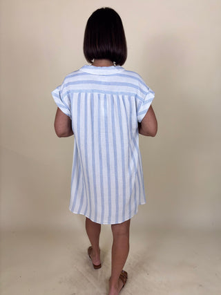 [Z Supply] Shellbound Striped Gauze Dress