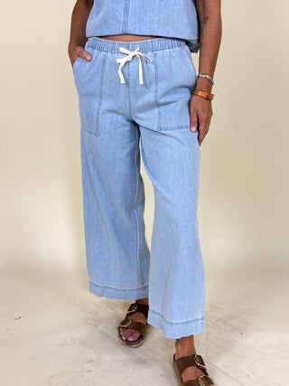 [Z Supply] Daycation Denim Utility Pants