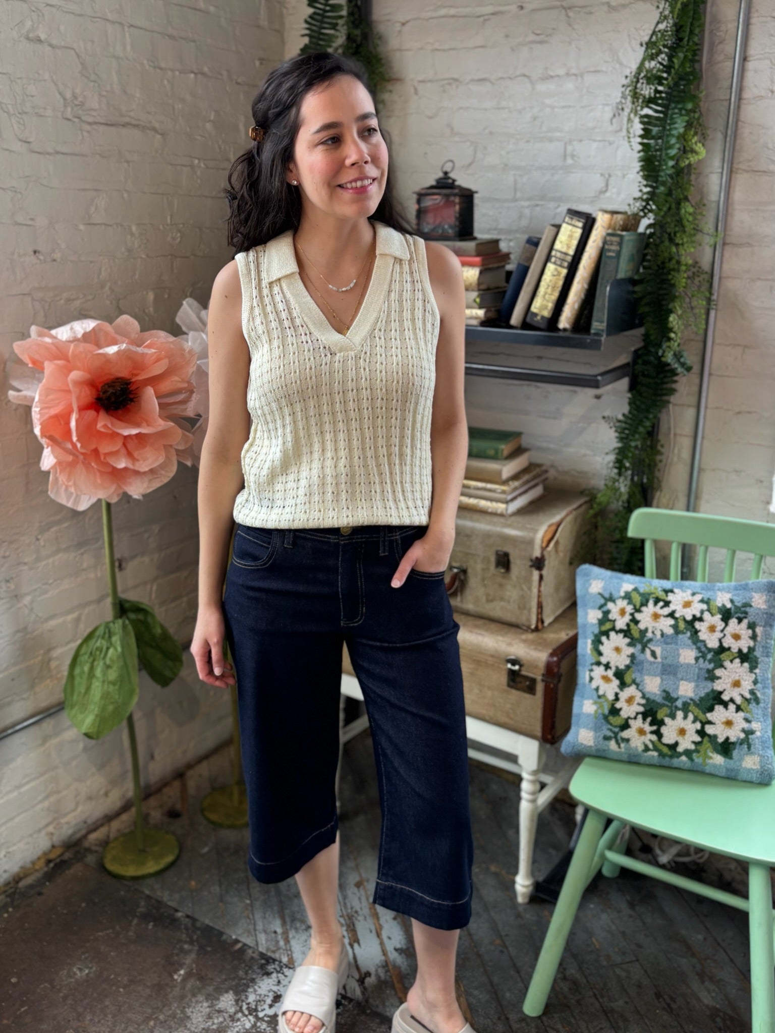 [Liverpool] The Sailing Pants, 18.5" Inseam