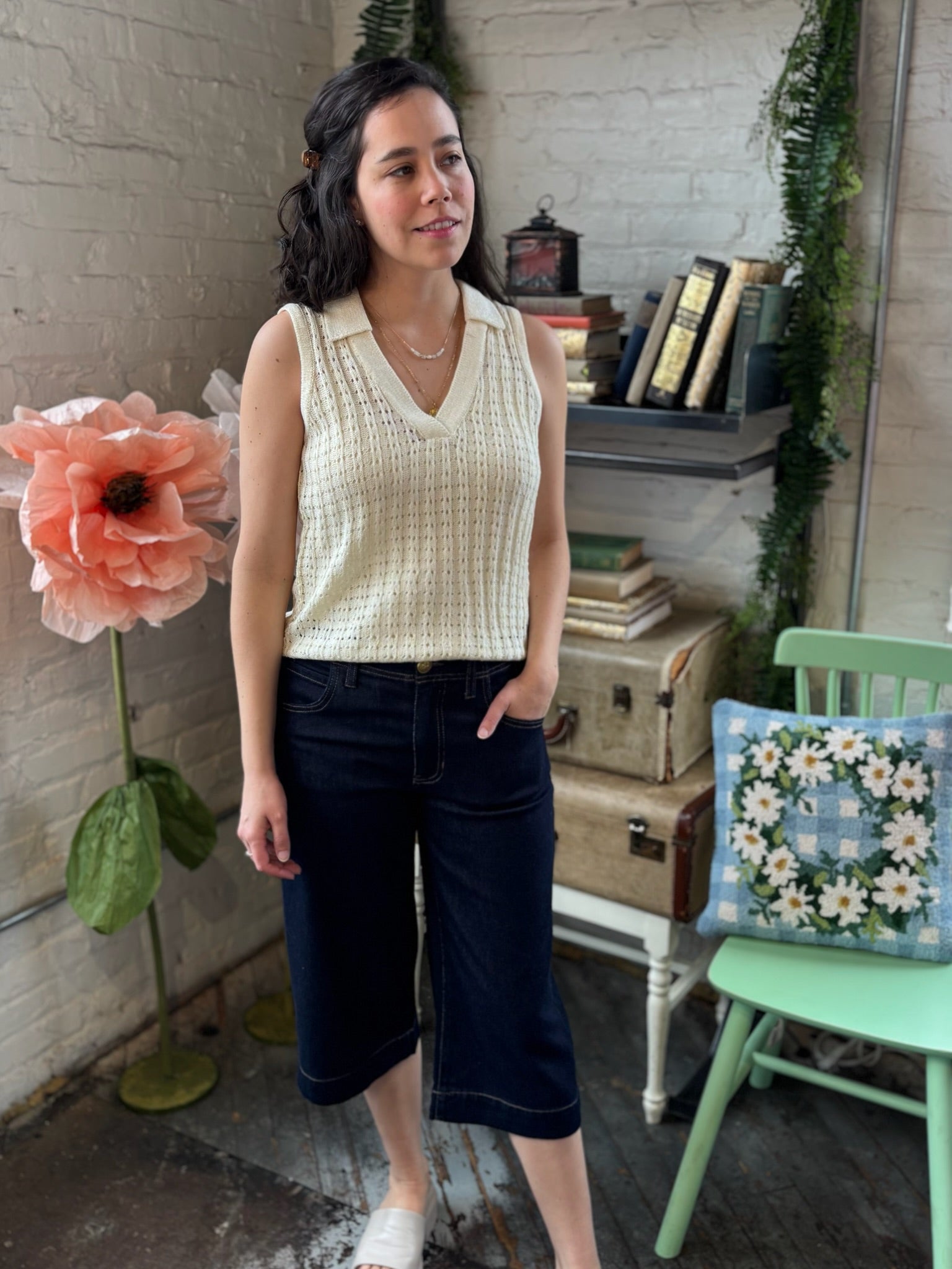 [Liverpool] The Sailing Pants, 18.5" Inseam