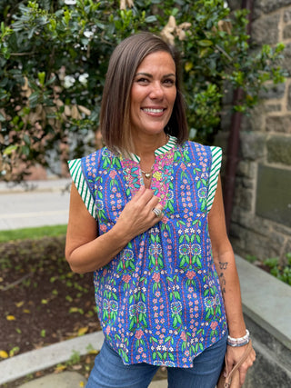 Pam Floral Pattern Top