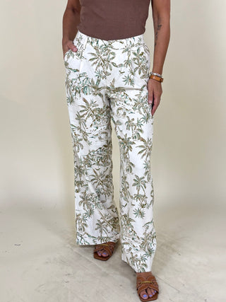 [Z Supply] Overlook Tiki Tide Linen Pants