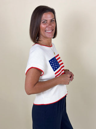 [Z Supply] Sleeveless Patriot Sweater