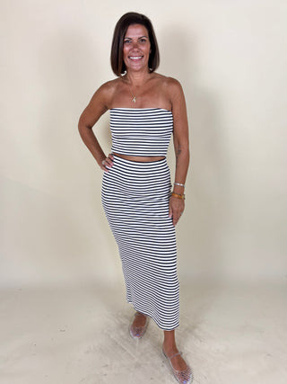 [Z Supply] Caffari Stripe Tube Top