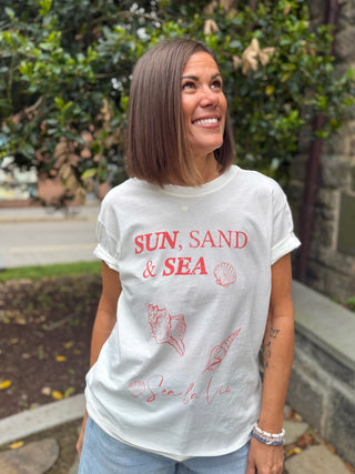 [Z Supply] Sea La Vie Boyfriend Tee