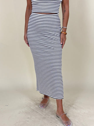 [Z Supply] Ainslie Stripe Midi Skirt
