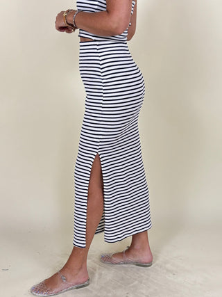 [Z Supply] Ainslie Stripe Midi Skirt